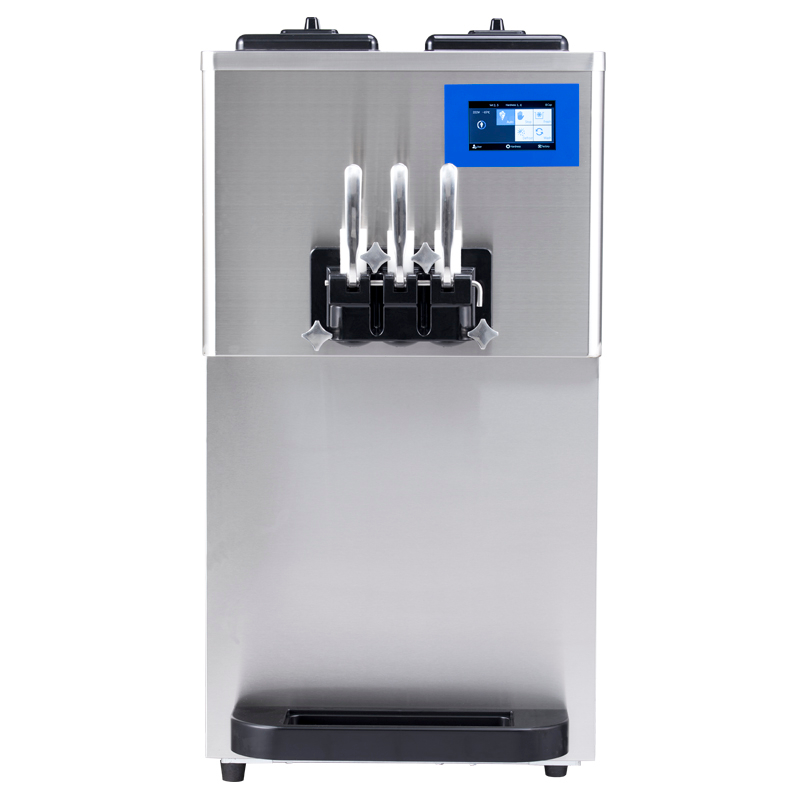 BQ332A-G High Ice Cream Overrun Soft Serve Freezer Gear Pump ، المعالجة الحرارية ، المحرض النطاط ، تنبيه منخفض المزيج ، HT.